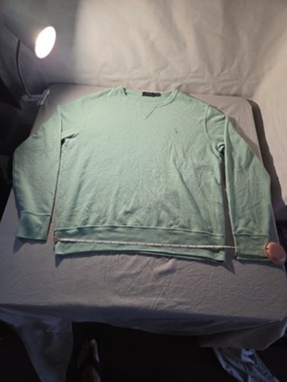Poplo Ralph Lauren Light Green Sweater Size Large